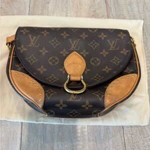 Louis Vuitton Brown Monogram Crossbody Bag